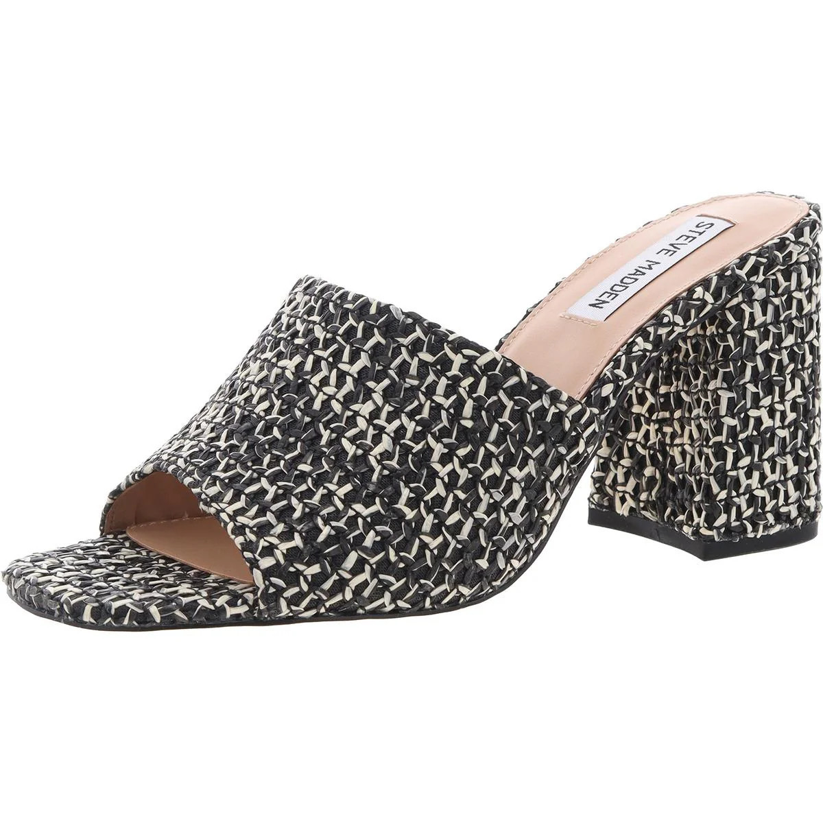 Gamble Womens Woven Textured Block Heel | Shop Simon
