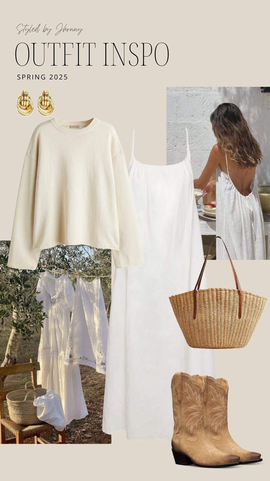 Easy summer outfit inspo! Cowboy boots outfit, summer outfit.

#LTKShoeCrush #LTKItBag #LTKStyleTip