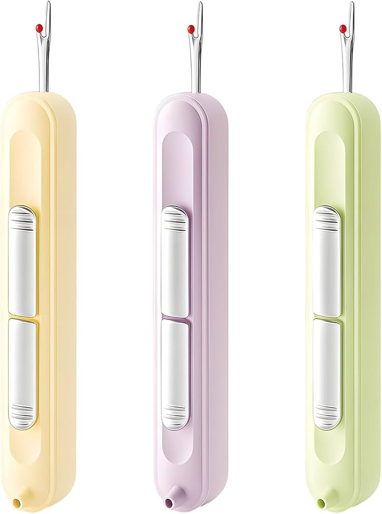 Seam Ripper, 3 Pack 2-in-1 Needle Threaders for Hand Sewing, Needle Threader & Seam Ripper Tool, ... | Amazon (US)