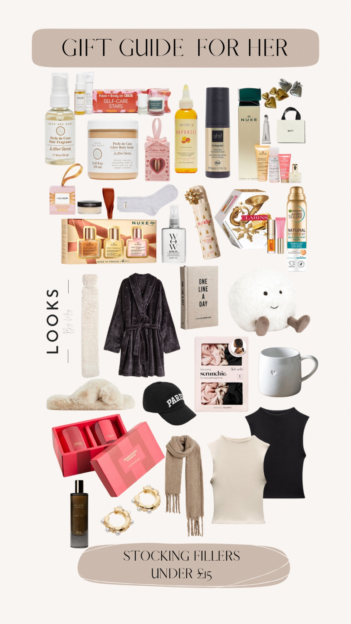 Back again with the Christmas Gift Guide ❣️

Stocking filler ideas under £15 for her ✨

Christmas present ideas, self care, self love, essential gifts, jellycat, skincare, basics, gift guides

#LTKCyberWeek #LTKHoliday #LTKGiftGuide