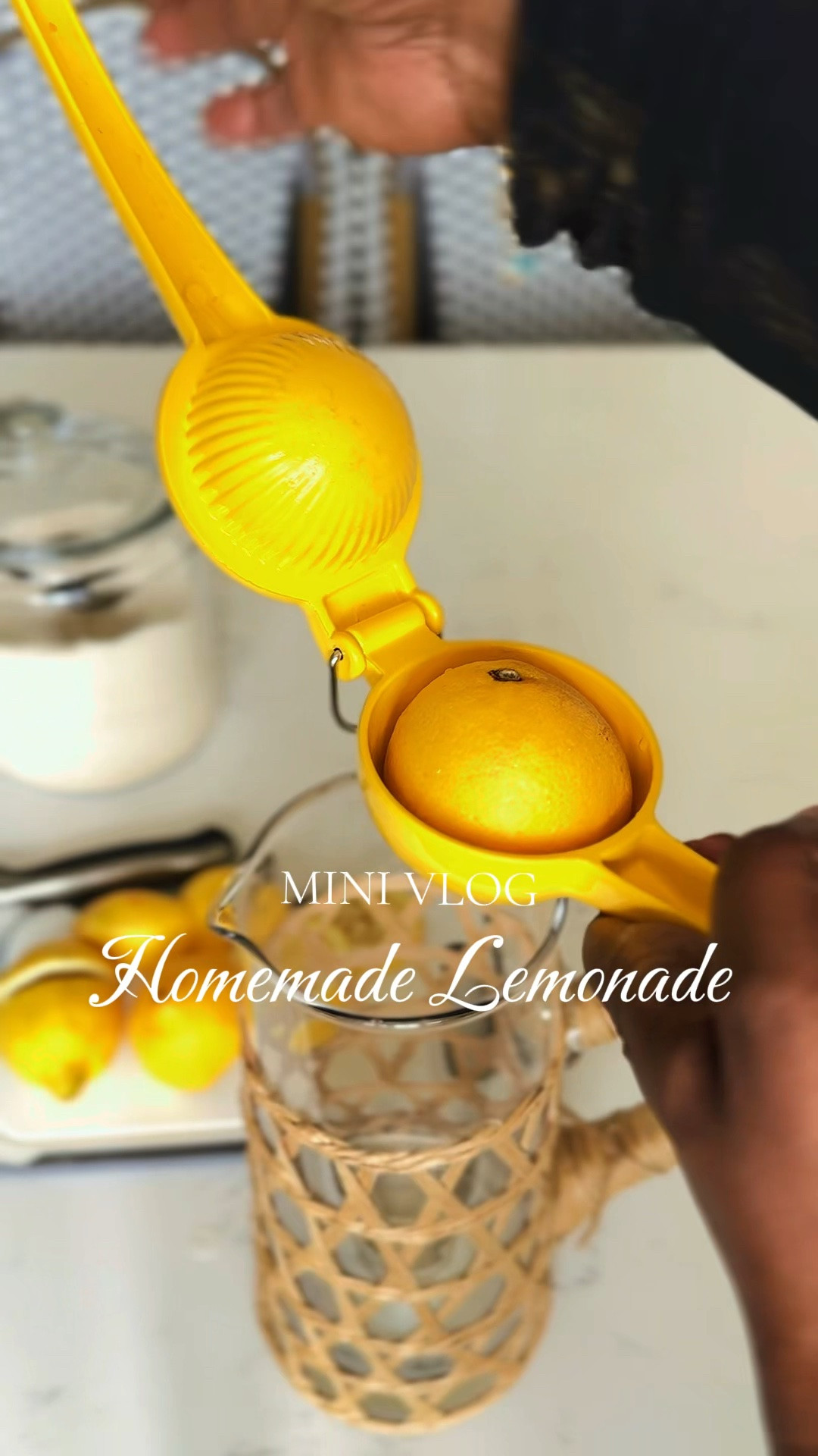 Homemade lemonade!

#LTKvlog #LTKHome