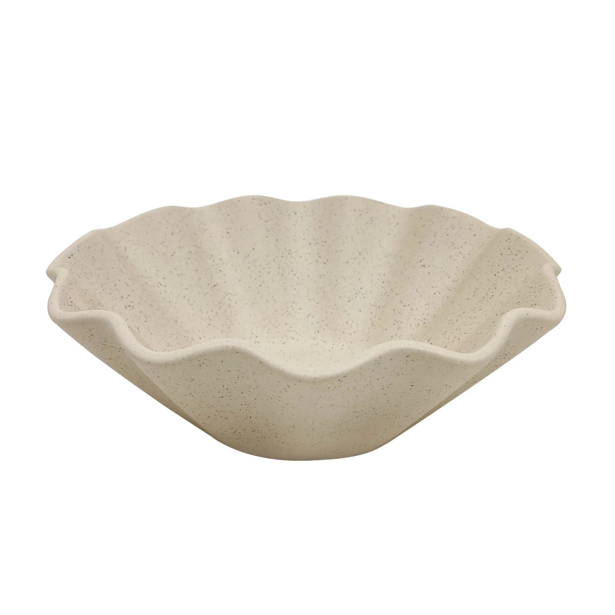 Everyday Decor Ruffle Glazed Ceramic Bowl | Kohl's