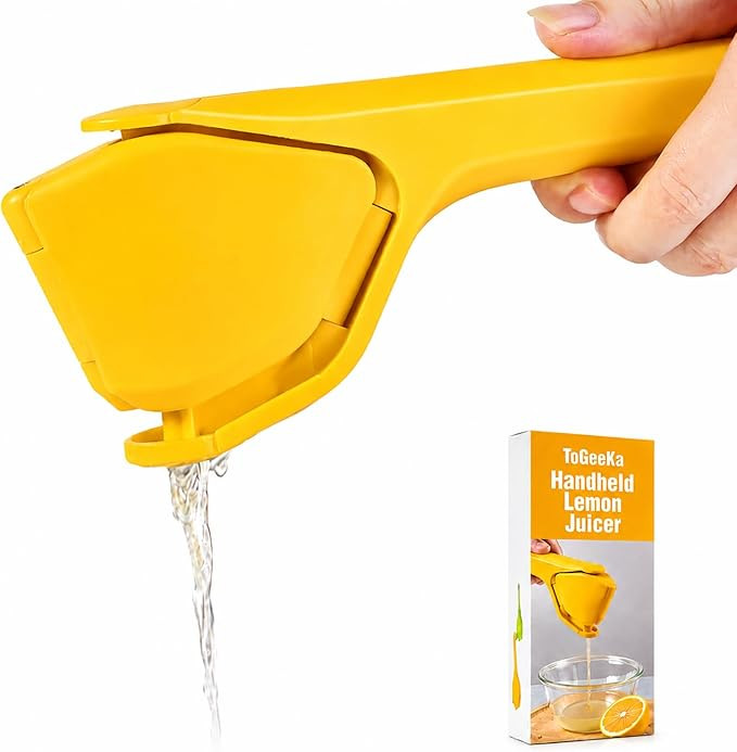 Lemon Squeezer, Effortless Manual Flat Lime Juicer Squeezer, Hand Citrus Press, Folds Design For ... | Amazon (US)