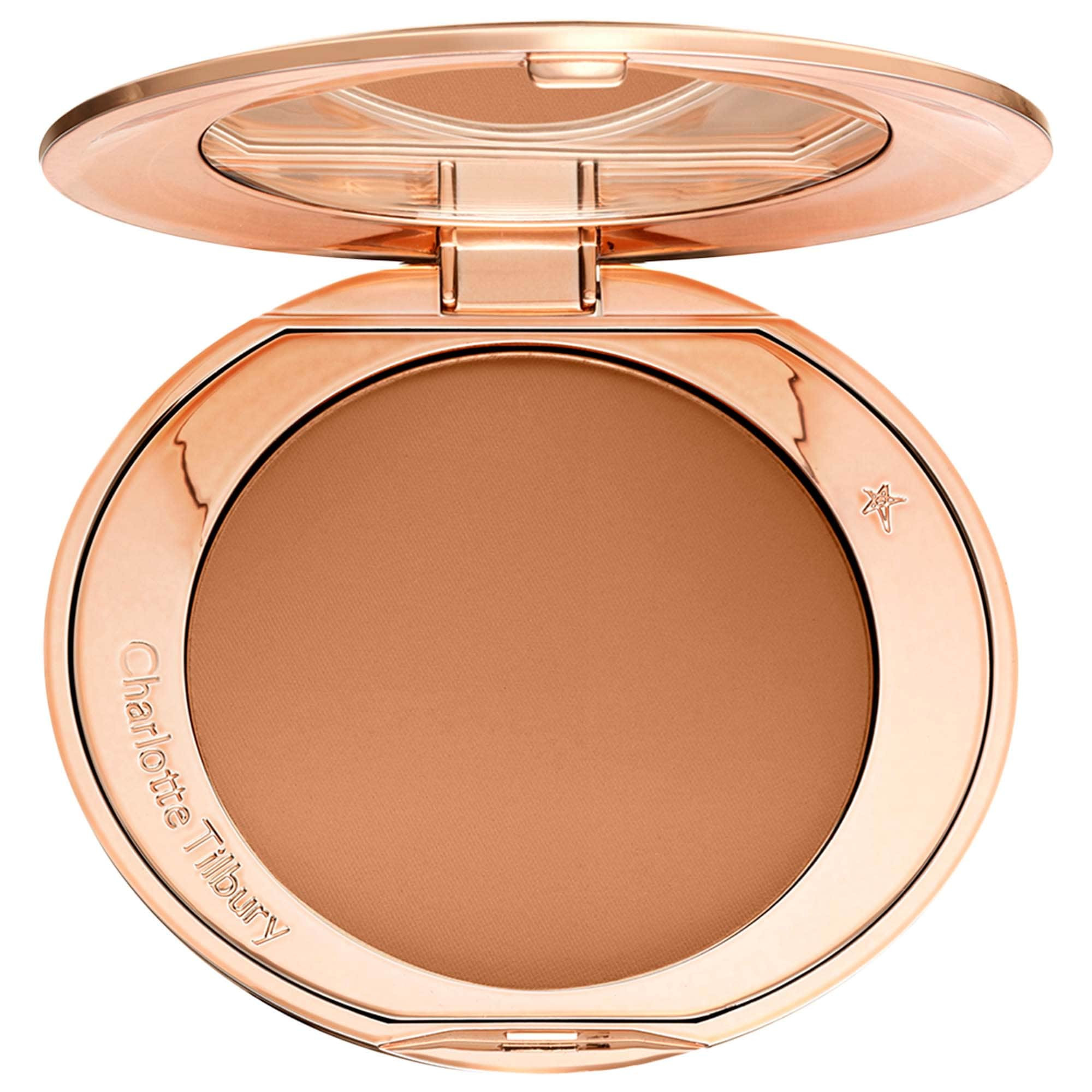 Charlotte Tilbury Airbrush Flawless Finish Refillable Blurring & Setting Powder 4 Deep 0.28 oz / 8 g | Sephora (CA)