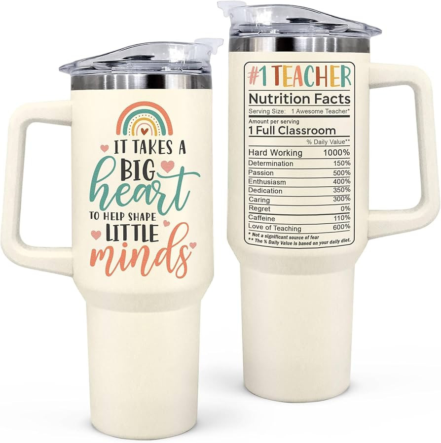 Teacher Gifts for Women, Teacher Appreciation Gifts for Women - Valentines Gift for Teachers Wome... | Amazon (US)