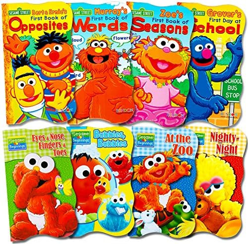 Sesame Street Ultimate Board Books Set for Kids Toddlers -- Pack of 8 Board Books | Amazon (US)