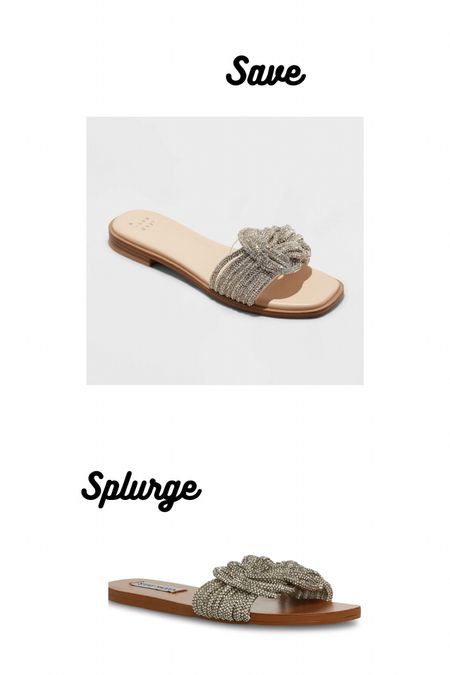 A steal from Target! These slides are 20% off and only $23 compared to the Steve Maddens! 
Run.

Spring shoes
Slides
Mother’s Day
Wedding shoe

#LTKunder100 #LTKsalealert #LTKshoecrush