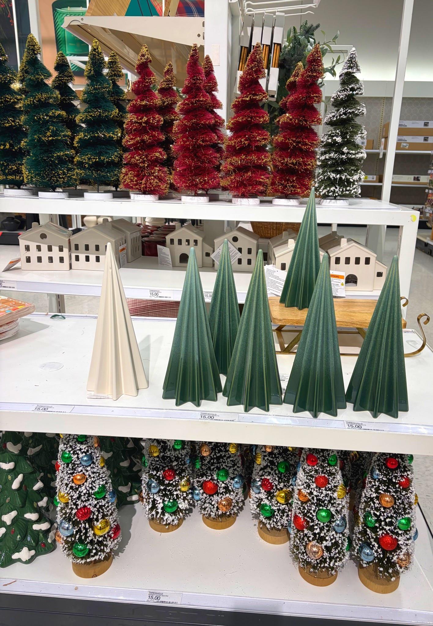 I’m loving this simple and classic holiday decor like the Ornament Bottlebrush Tree and ceramic trees!

Threshold at Target | Christmas decorations  | Christmas tree tabletop decor | decorating for Christmas | bottle brush trees | ceramic Christmas trees

#LTKFindsUnder50 #LTKHome #LTKHoliday