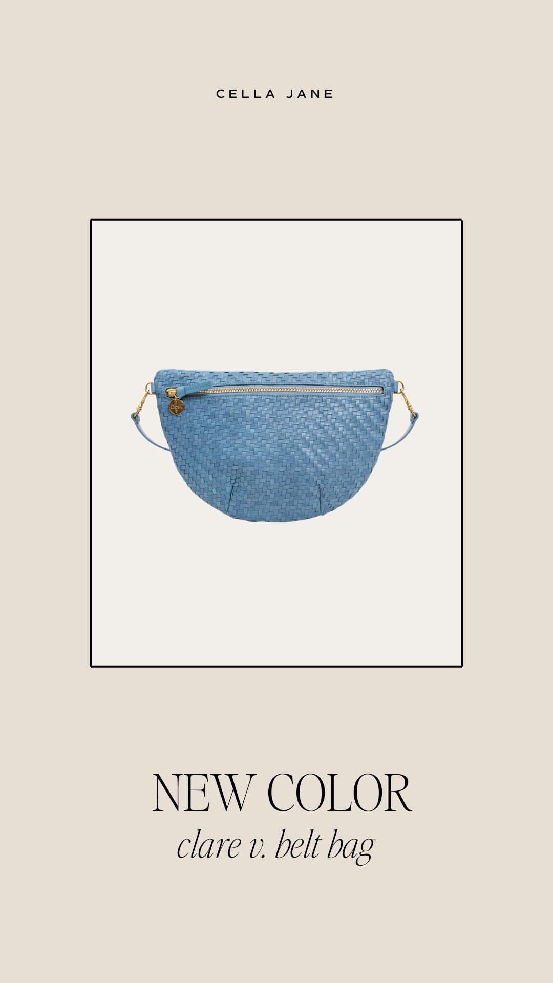 NEW COLOR in my favorite woven belt bag! This is one of my most worn accessories - so worth the price.