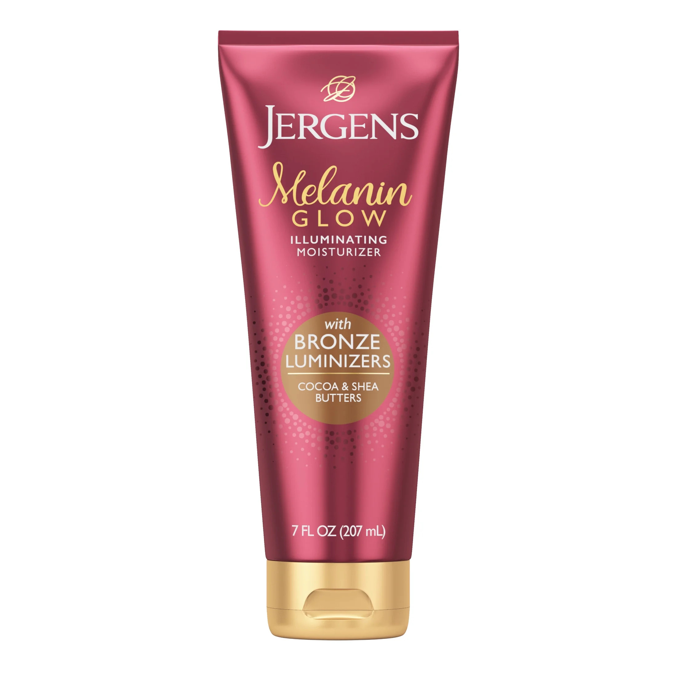 Jergens Hand and Body Lotion, Melanin Glow Illuminating Moisturizer Bronze Luminizers 7 Oz | Walmart (US)