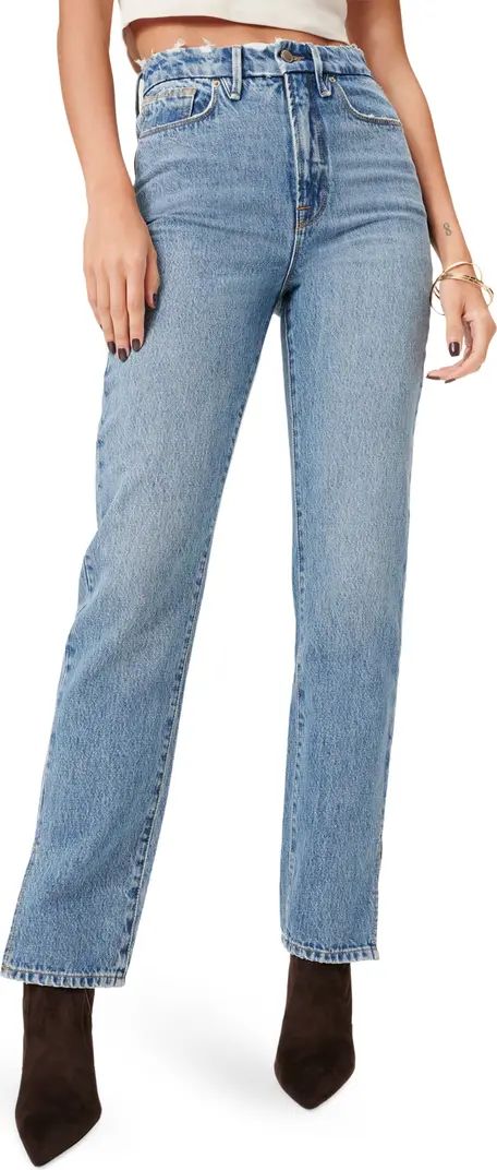 Good Boy High Waist Distressed Nonstretch Jeans | Nordstrom
