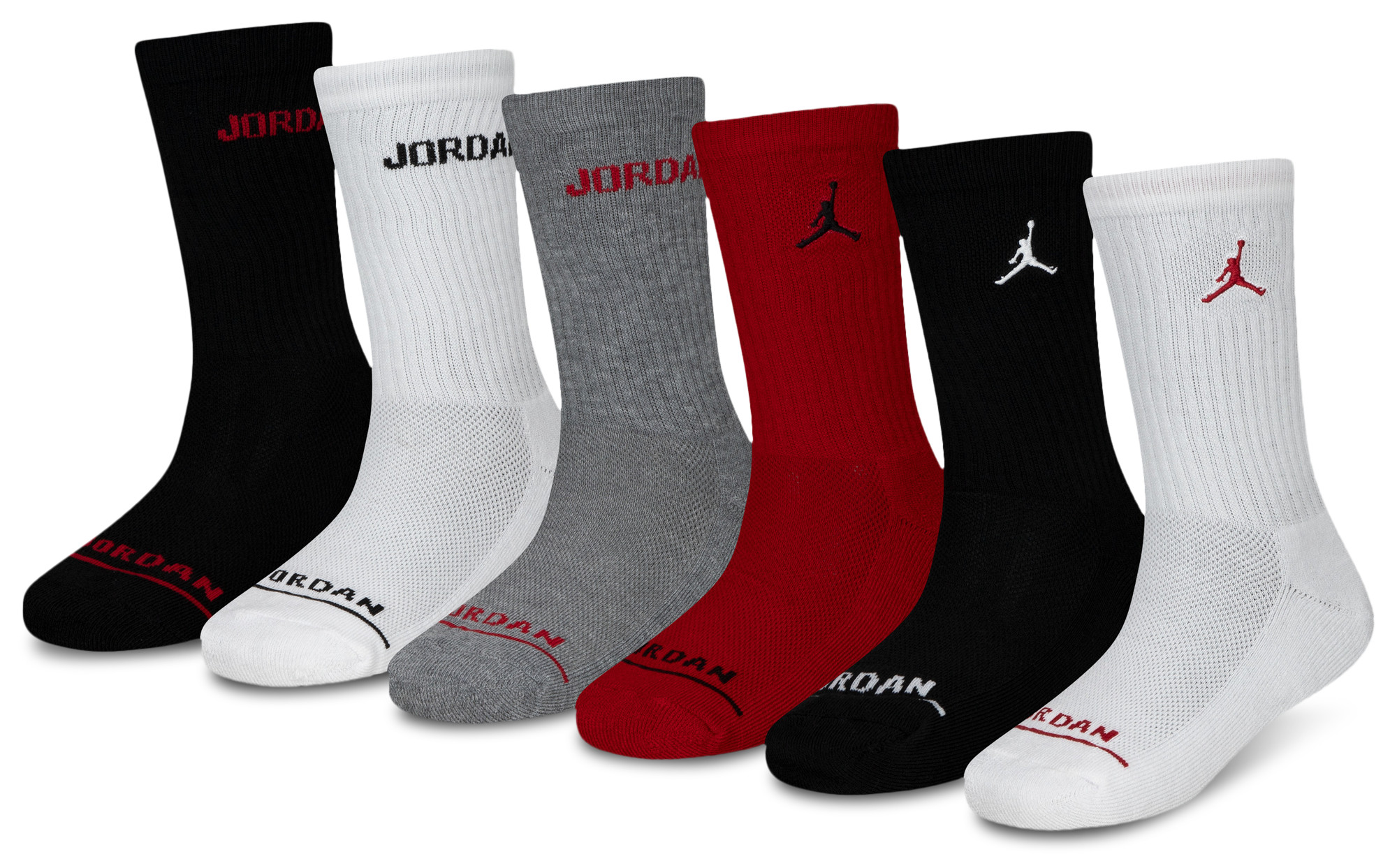 Jordan Legend Crew 6-Pack Socks | Kids Foot Locker (US)