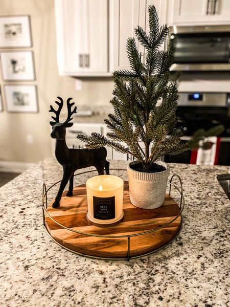 Christmas decor in the kitchen. ♥️

Christmas kitchen decor, Christmas dining room, tabletop trees, gallery wall, garland, reindeer decor, candles, serving tray, decorative serving tray

#ChristmasDecor #MinimalChristmas

#LTKhome #LTKSeasonal #LTKHoliday