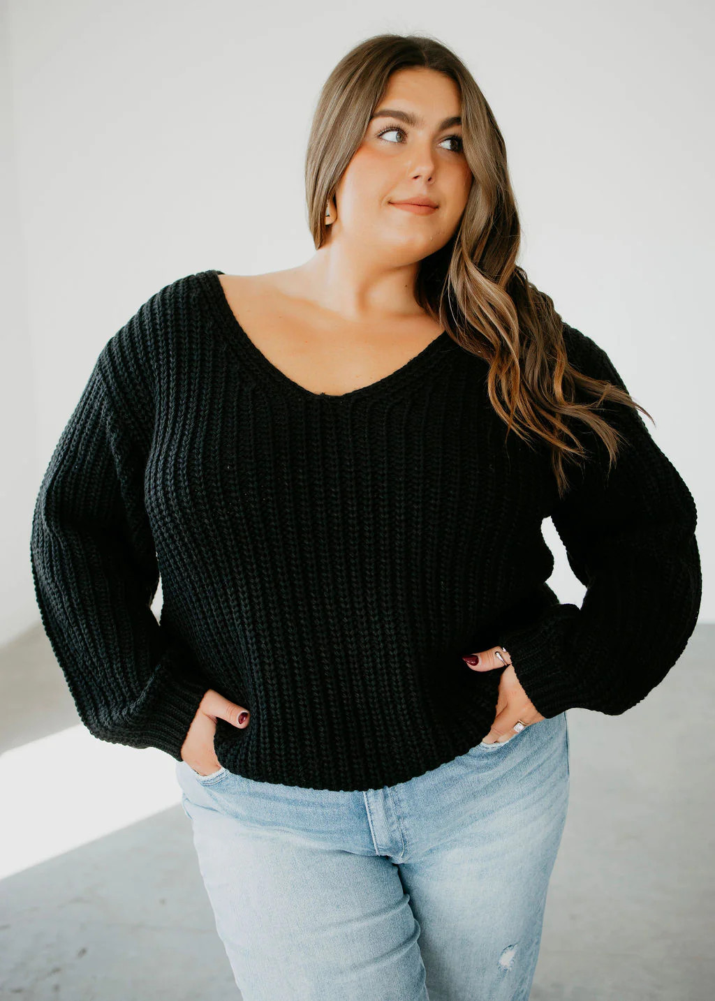 Nora Off Shoulder Sweater by Lily & Lottie | Lauriebelles