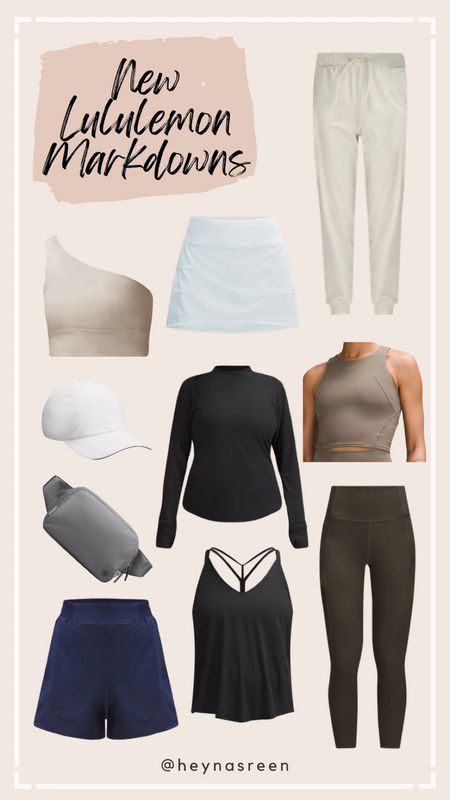 New Lululemon markdowns! Great deals on tops, pants, & accessories 

#LTKfitness #LTKbeauty #LTKstyletip
