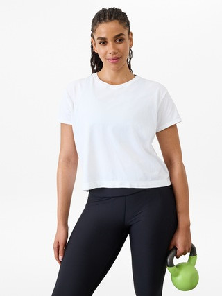 In Motion Seamless Relaxed Tee | Athleta