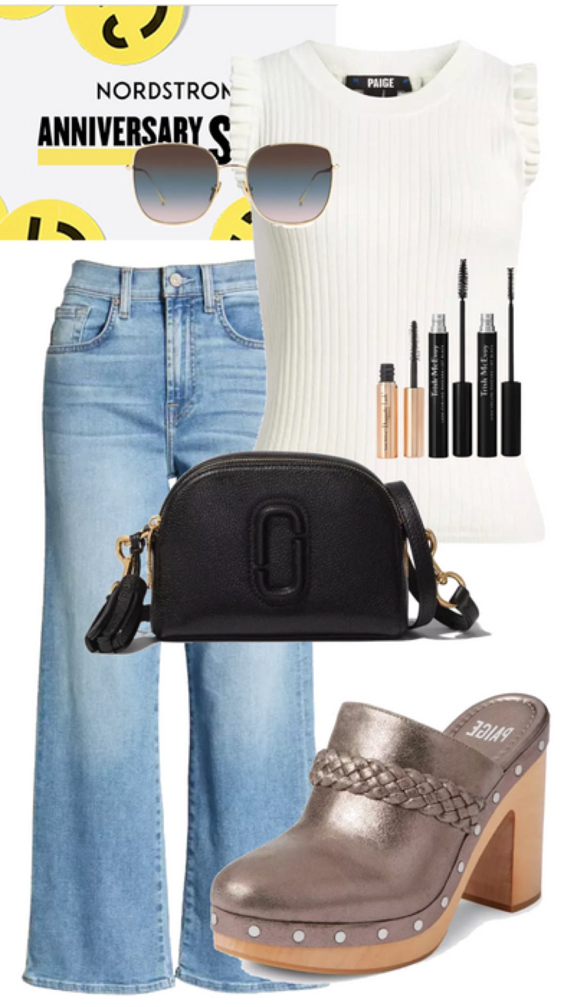 More of my favorite items from the Nordstrom Anniversary Sale…how cute are these Paige clogs?! They are a must have for fall and look so cute paired with a simple white sweater tank and 7 for all mankind jeans! 

#LTKsalealert #LTKxNSale #LTKstyletip