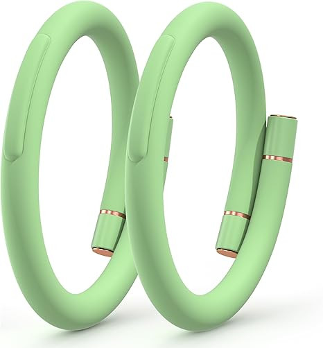 2 Pack Mosquito Repellent Bracelets, Insect & Pest Repellent Wristbands for Adults and Kids, DEET... | Amazon (US)