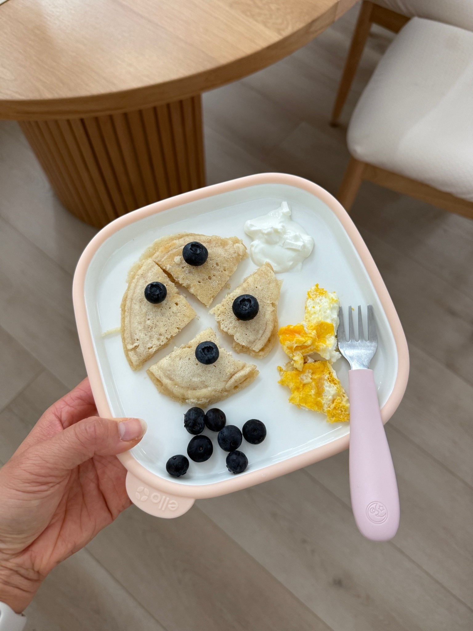 toddler breakfast on our ceramic plate with silicone covering! #toddlerplates #breakfast #toddlerfinds #toddlermom

#LTKmomlife #LTKHome #LTKKids