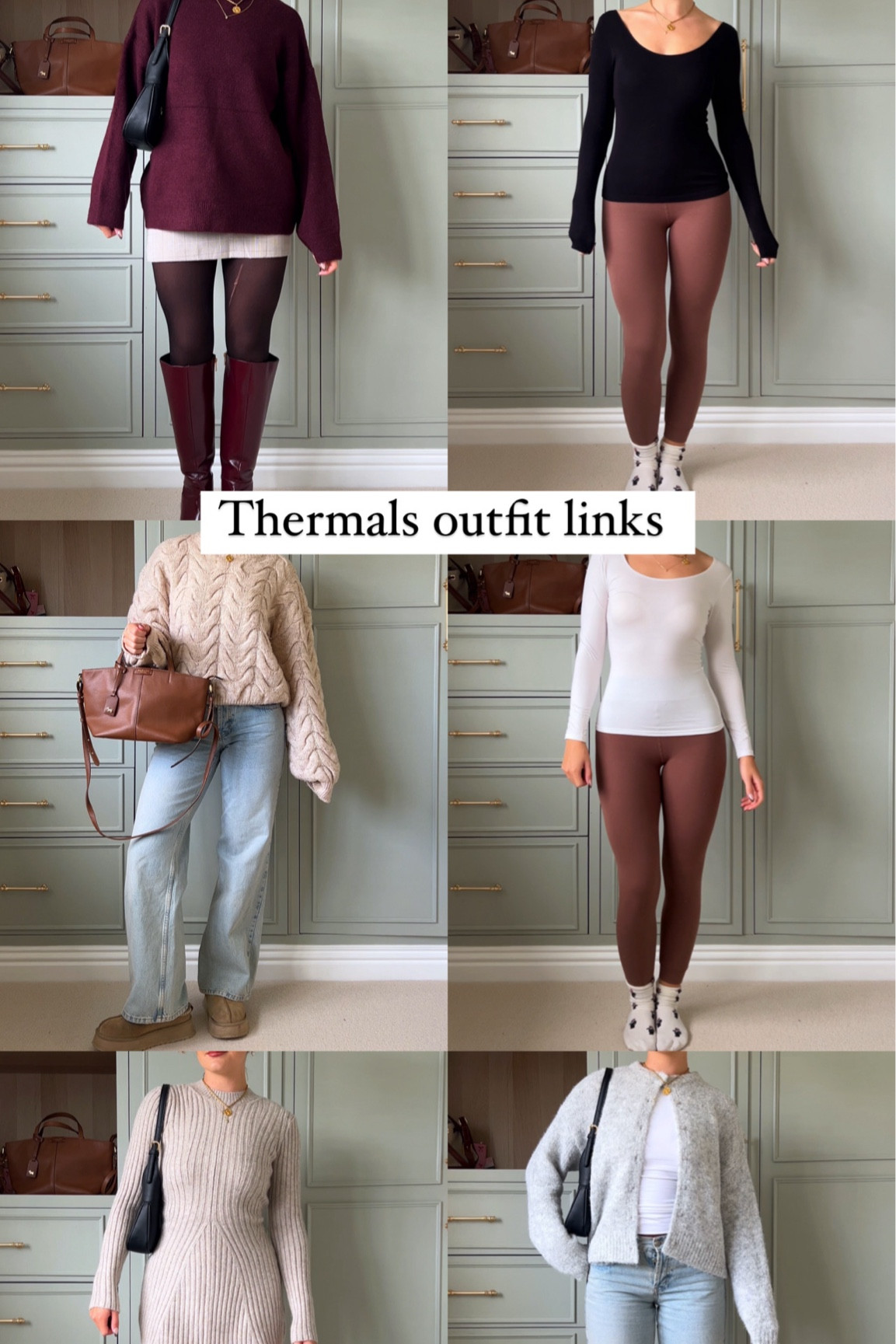 How to wear and layer thermals under your autumn fits! X 🫶

#LTKuk #LTKautumn