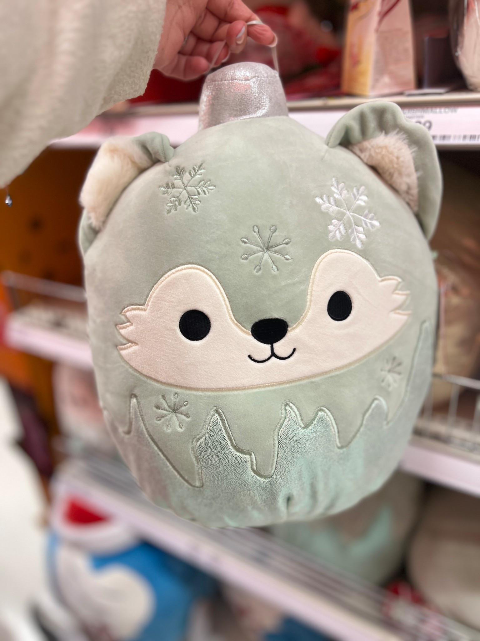 Squishmallows 12" Oakley Green Wolf Ornament with Frosted Bottom Medium Plush

#LTKKids #LTKGiftGuide #LTKSaleAlert