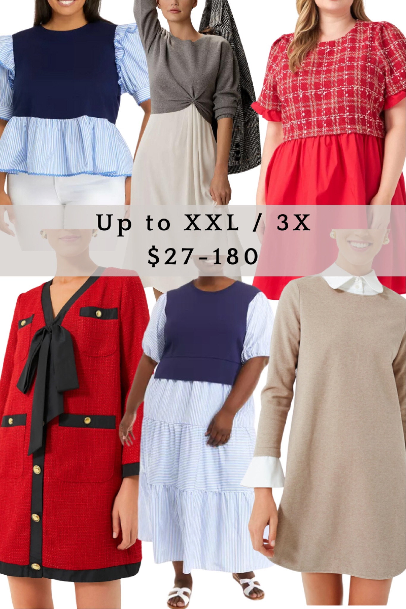 Mixed media dresses available in plus sizes. Loving the combination of different textiles mixed with sweater fabrics for fall. These dresses are all perfect for fall events, date night, work, and more. Affordable price point and extended sizes. 

Tuckernuck, anthropology, Walmart fashion, mom style, fall fashion, classic, preppy, affordable, sweater dress #plussize #extendedsizes #falldresses #tuckernuck #Walmart 

#LTKSeasonal #LTKfindsunder100 #LTKplussize