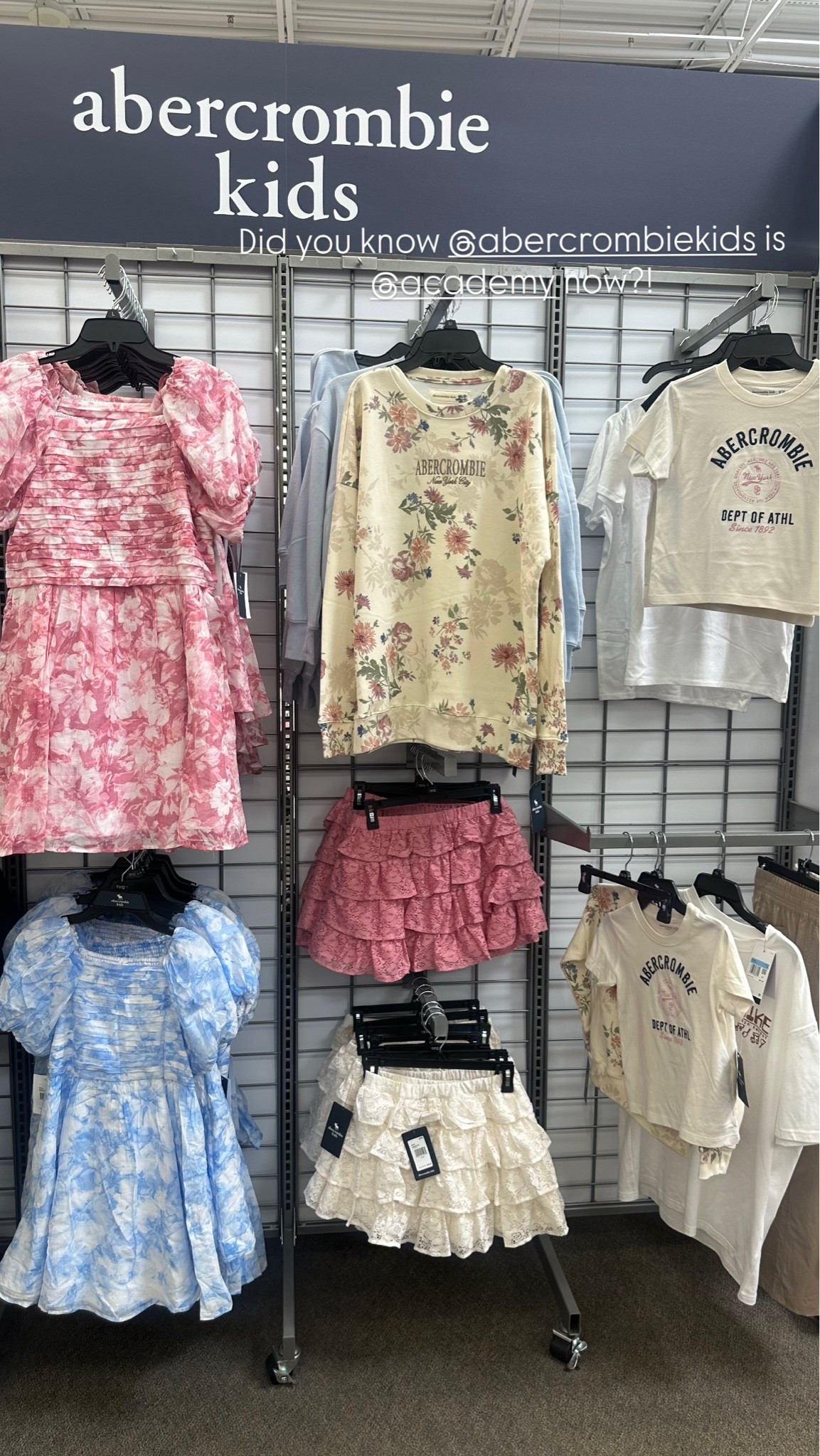 Abercrombie kids is now at academy!!

#LTKmomlife #LTKKids