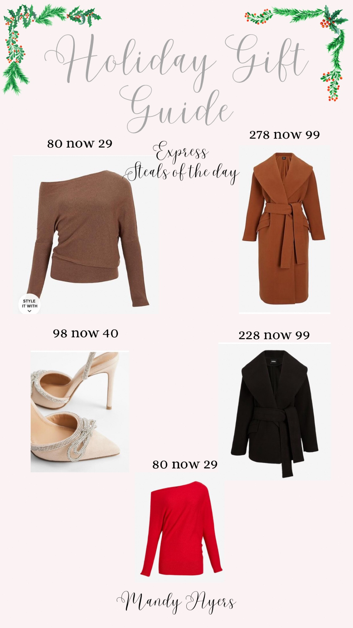 Express steals of the day! Get ‘em before they’re gone!

#LTKsalealert #LTKGiftGuide #LTKHoliday