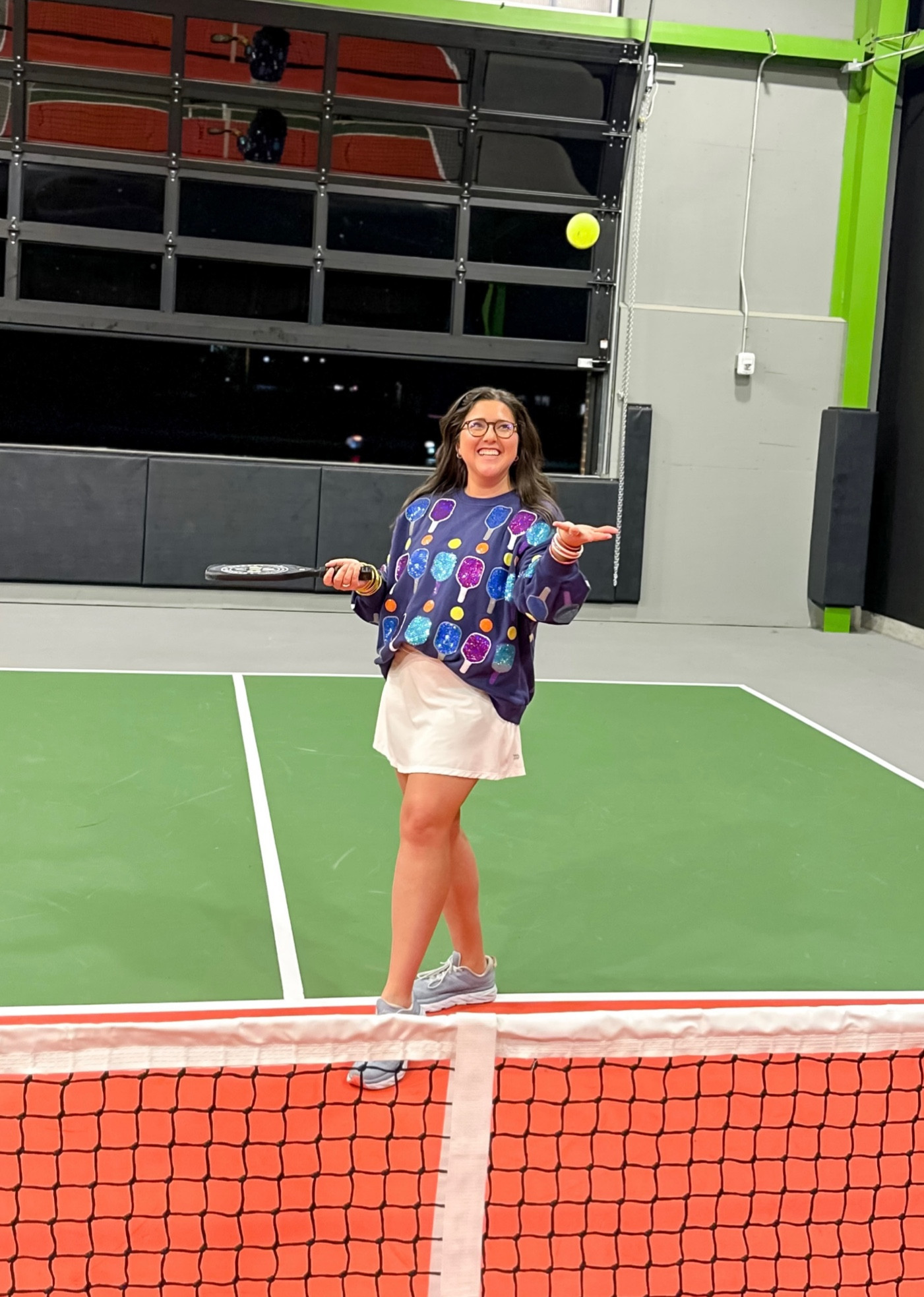 Pickleball lesson for 🏓🎾🐓🤍

Queen of sparkles // tennis skirt // Target joylab all in motion // sequin sweatshirt // pickleball pickle ball

#LTKsalealert #LTKFind #LTKfit
