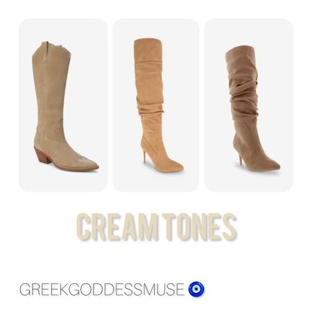 Shopping for cream colored boots? 

I have curated a list of beige boots, knee-high, or above the knee. 

Happy shopping. 

#LTKshoecrush #LTKstyletip #LTKSeasonal