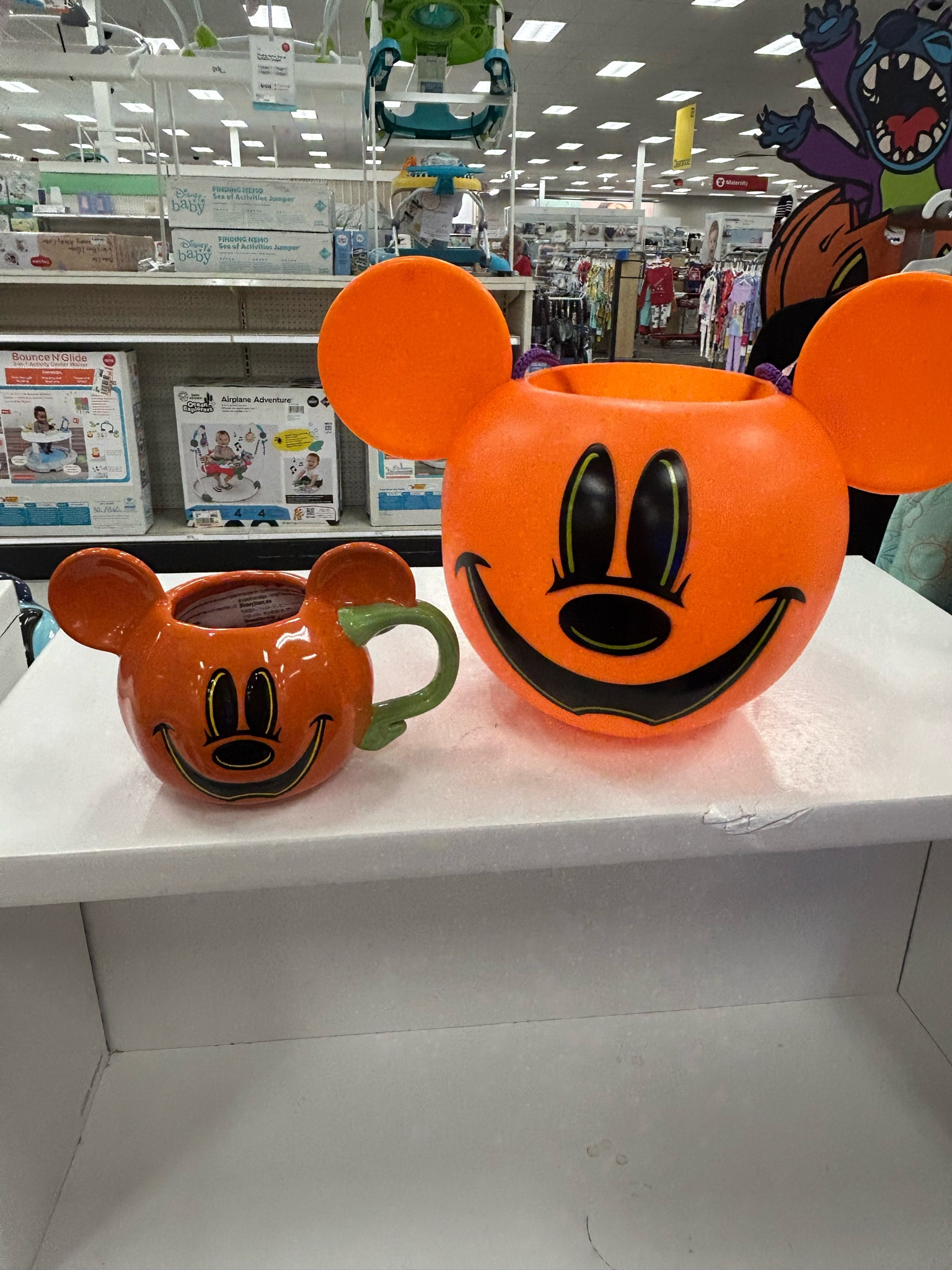 Cutest Disney Mickey pumpkins at target under $25! #disney #halloween 

#LTKHalloween #LTKFallSale #LTKHome