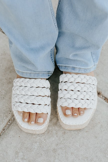 Beach by Matisse Pacific White Sandals | Magnolia Boutique