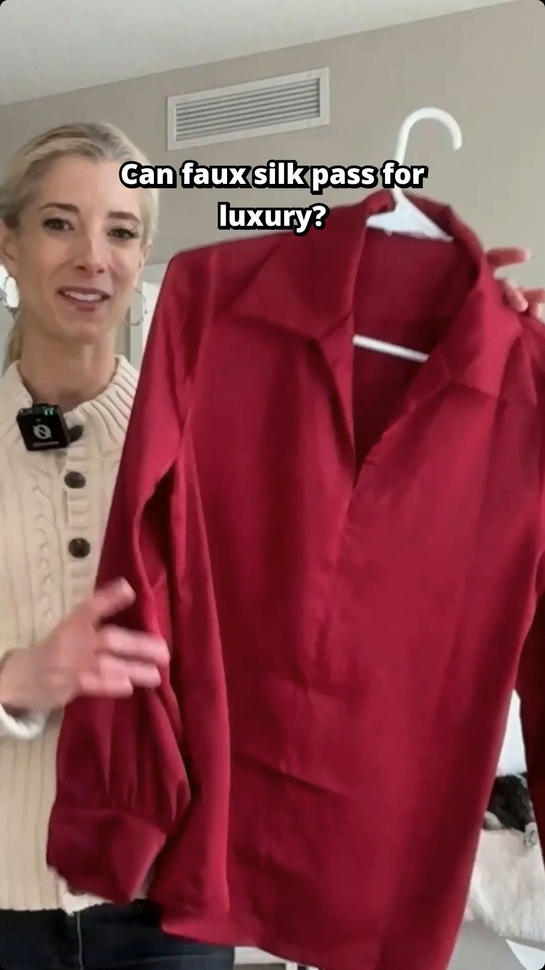 Look Luxe For Less! How To Style My Machine Washable Faux Silk Top + Affordable Pieces To Achieve A Boutique/ Italy Vibe! LTK Finds Under 50 for women's fashion and style in budget. LTK grwm LIVE on My Chic Style Live @MyChicStyle ! LTK OOTD winter style and fashion video.

#LTKFindsUnder50 #LTKootd #LTKgrwm