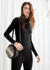 Click for more info about Fitted Stretch Turtleneck