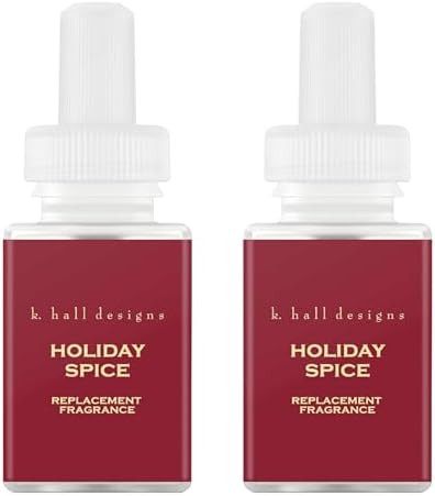 Pura & K. Hall Designs Home Scent Refill - Smart Home Air Diffuser - Up to 120-Hours of Premium F... | Amazon (US)