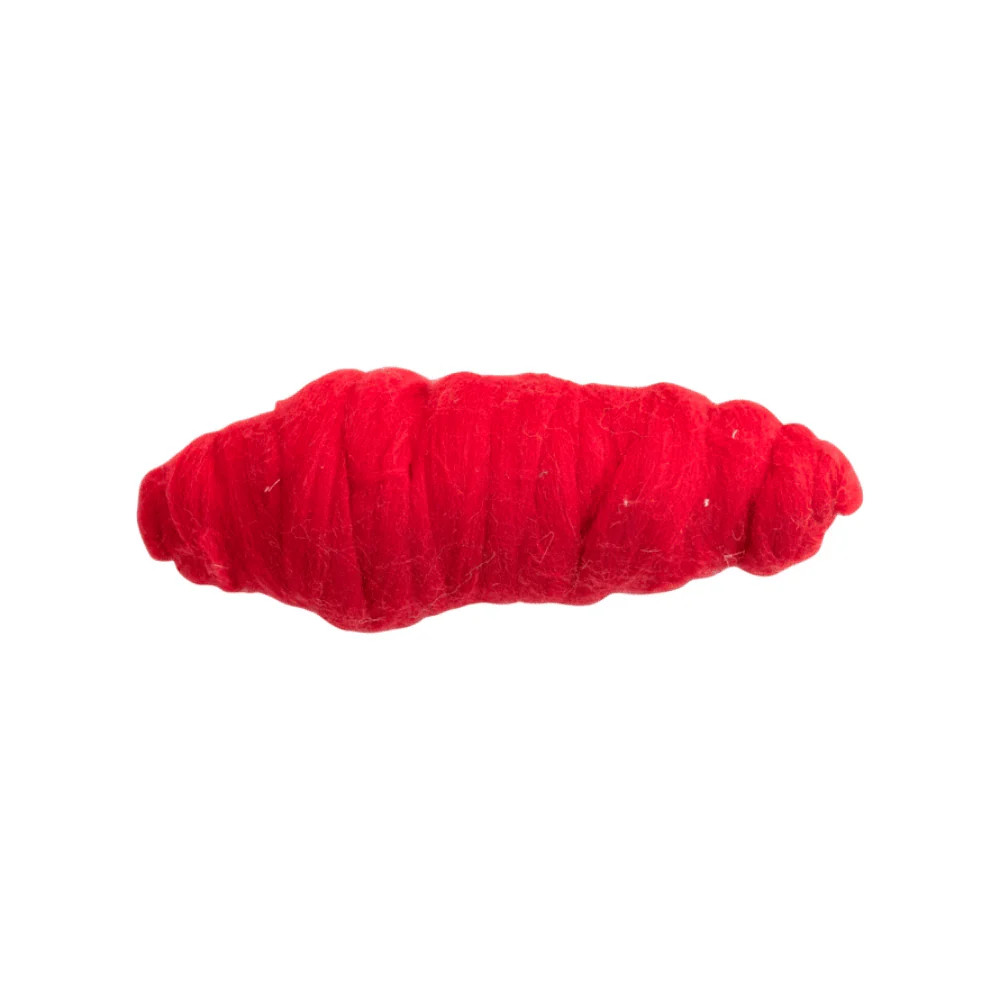 Chunky Wool Felt Yarn - Red | Shop Sweet Lulu