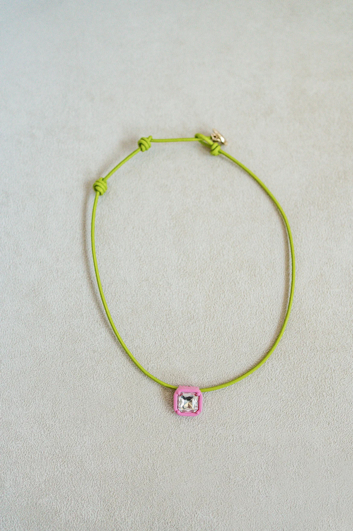 Candy Collar Necklace - Dragon Fruit 14" | Smith and Co. Jewel Design