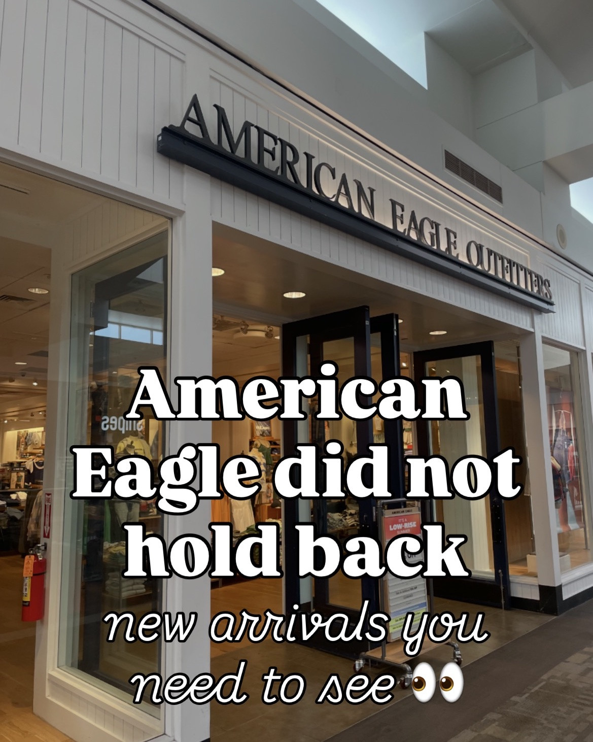 American Eagle did NOT hold back on these new arrivals 🍂🤎 These are the early fall fashion finds you need to see from chunky knits you can style so many ways to trending denim, the cutest croissant socks 🥐 and comfy new arrivals that are perfect for lounging on the couch now and wearing into fall.

So many fall wardrobe staples, cozy fashion finds and versatile pieces you’ll want to wear on repeat!

✨ SAVE this for your early fall shopping list
🤎 SHARE with your shopping bestie
🍂 FOLLOW me for more fashion finds

Must be following me BEFORE requesting the link for it to be sent automatically to your inbox!

#AmericanEagleStyle #EarlyFallStyle #FallWardrobe #DenimStyle #CozyFashion

#LTKootd #LTKSeasonal #LTKSaleAlert