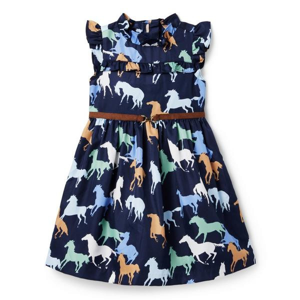 Horse Ruffle Dress | Janie and Jack