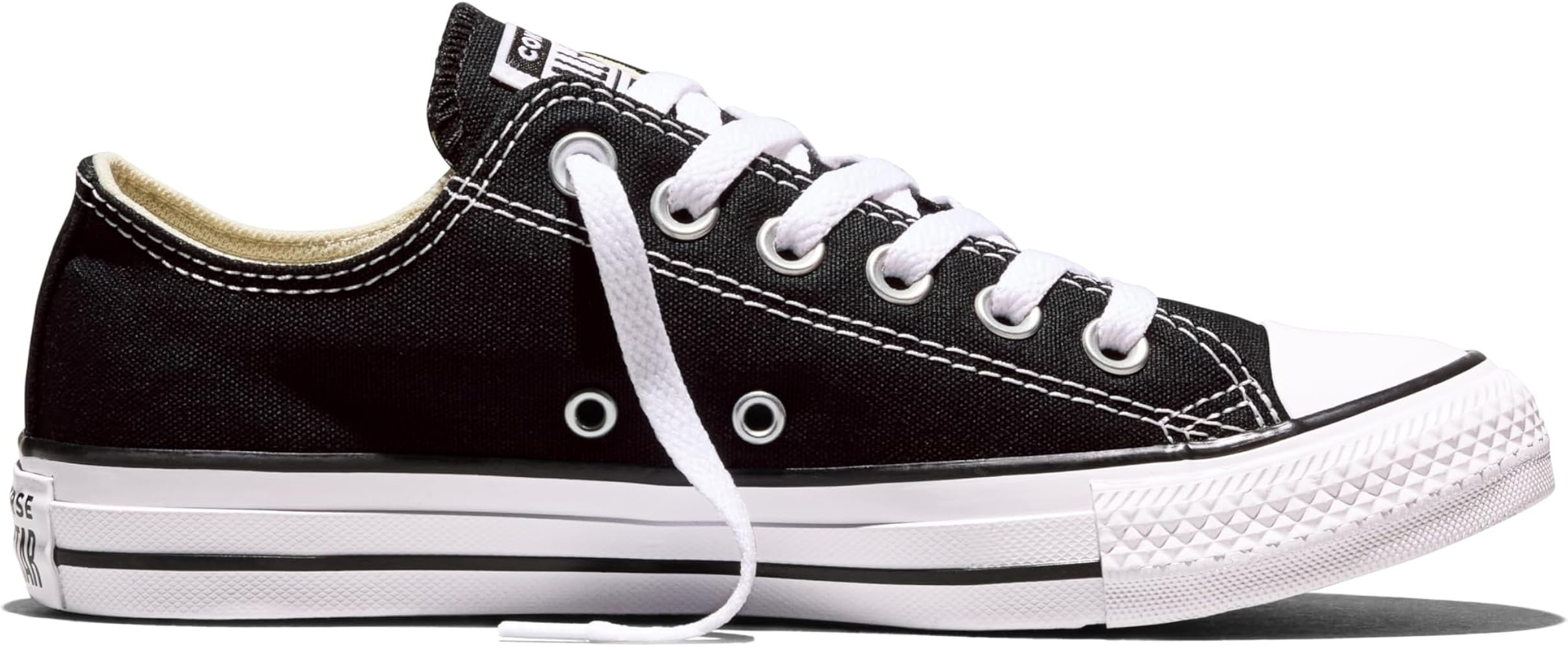 Amazon.com | Converse Unisex Adult Chuck Taylor All Star Low Top, Black, 7 Womens/5 Mens | Fashio... | Amazon (US)