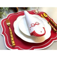 Christmas Red Placemat/Table Holiday Decor /Waterproof/Housewarming Gift/Gift For Her. Great Special Days Or Everyday Use | Etsy (US)