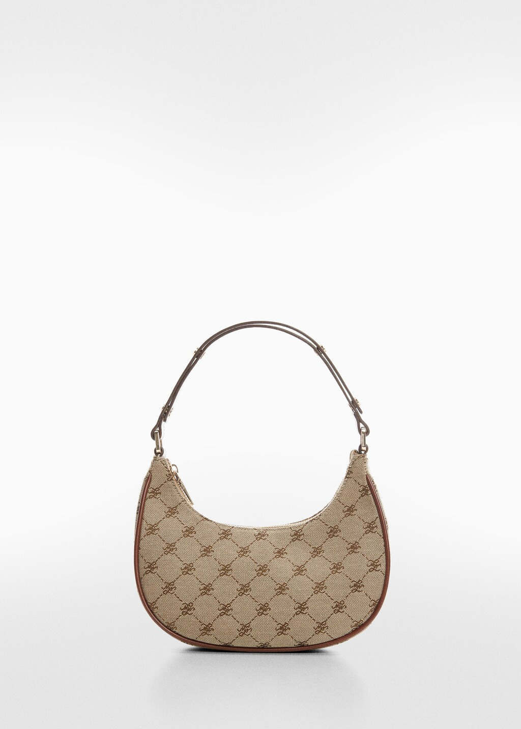 Jacquard shoulder bag | MANGO (UK)