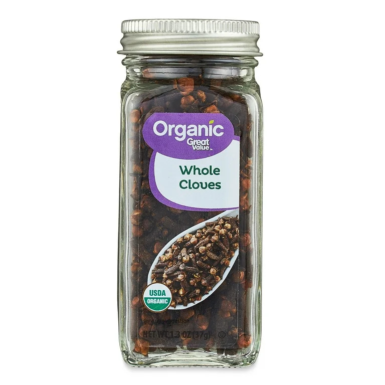 Great Value Organic Whole Cloves, 1.3 oz | Walmart (US)