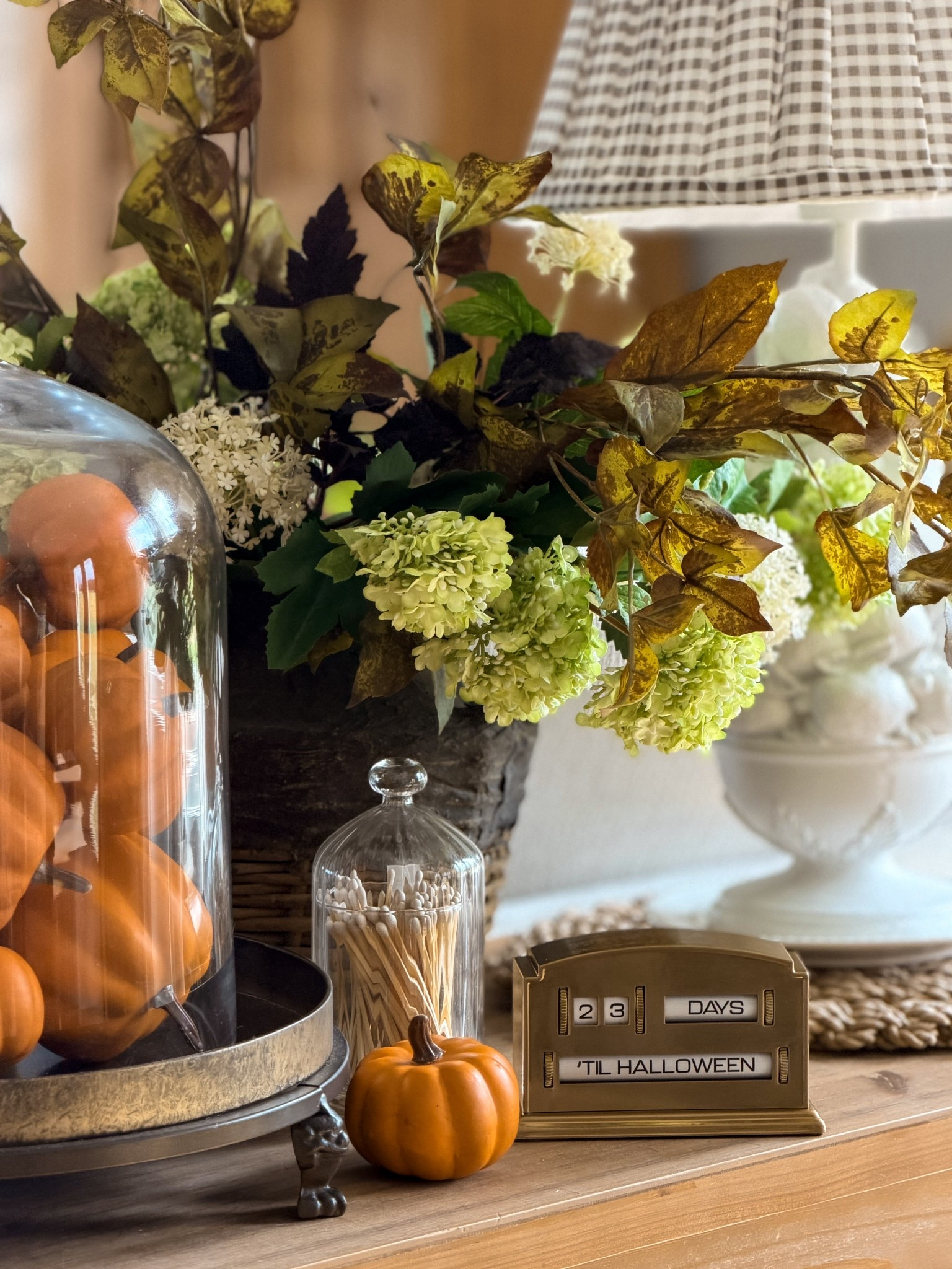 A cozy little brass advent countdown for Halloween, Christmas & birthdays too! 🫶🏼

#LTKHome