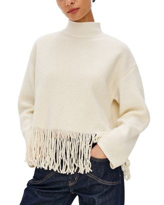 Lise Wool Blend Mock Neck Sweater | Bloomingdale's (AU)