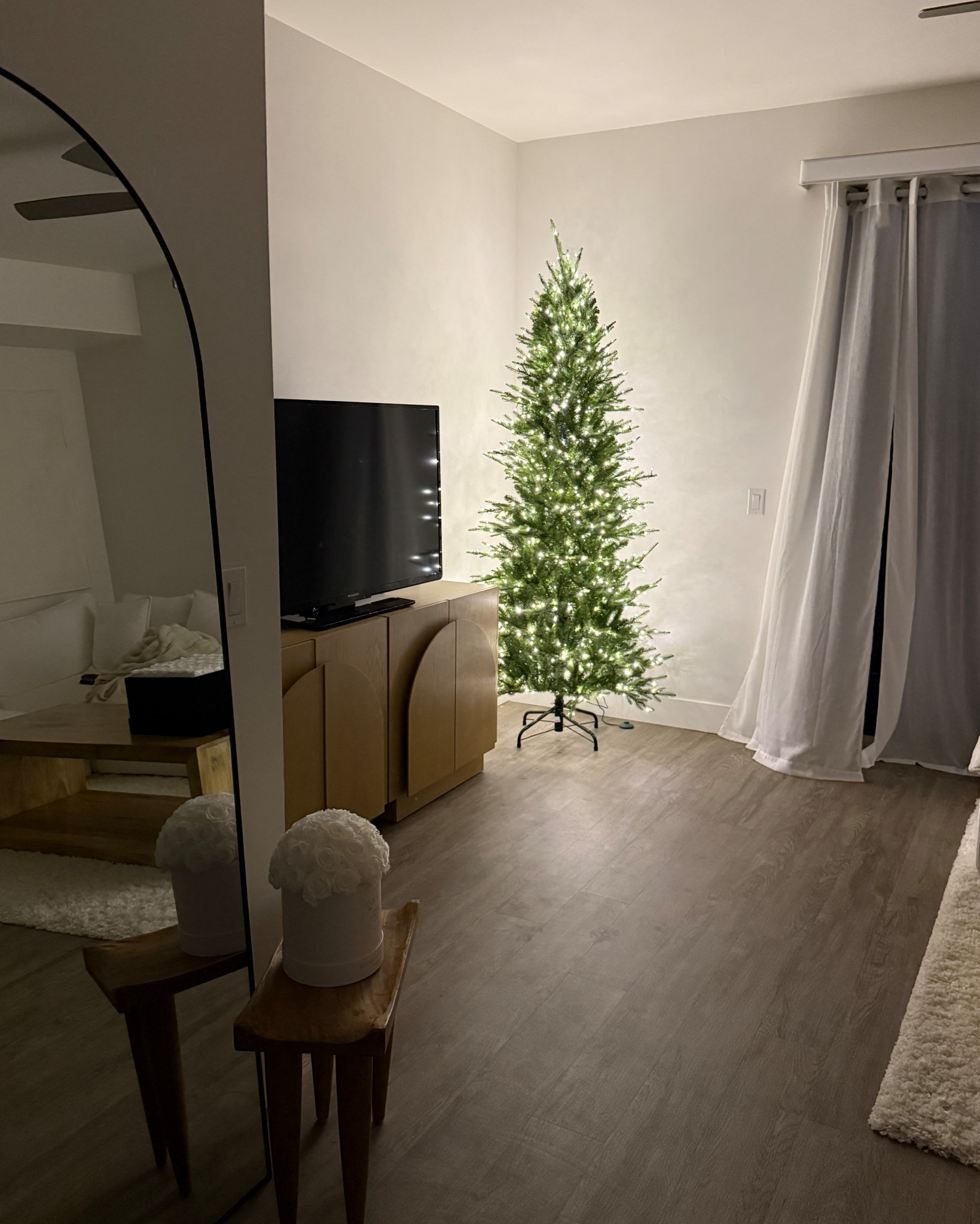 The Home Depot grand duchess Christmas tree in slim! 

#LTKHoliday #LTKHome