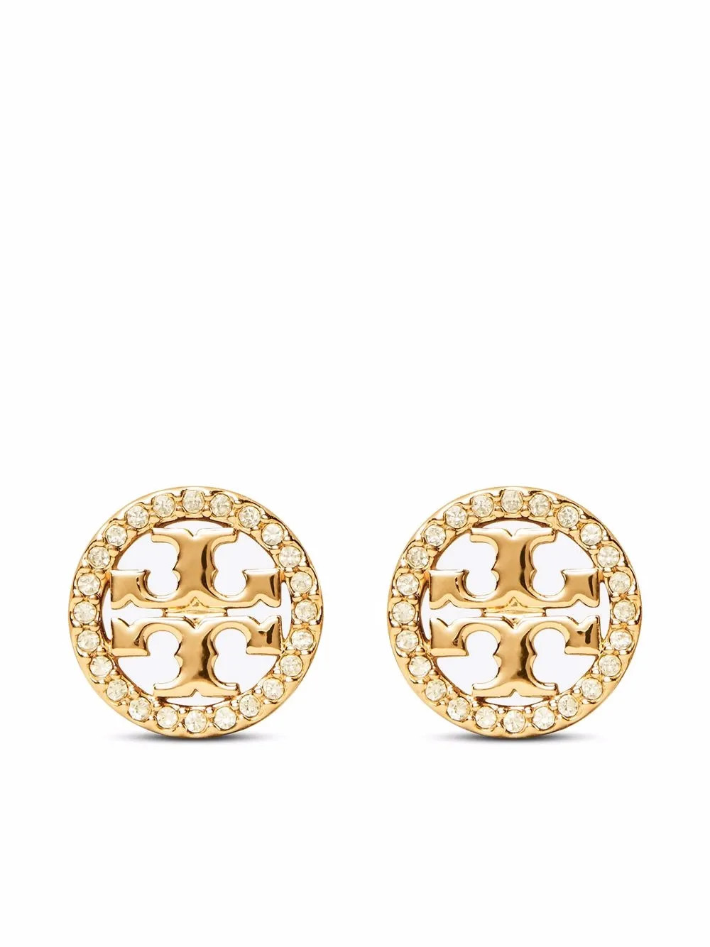 Miller pavé stud earrings | Farfetch Global