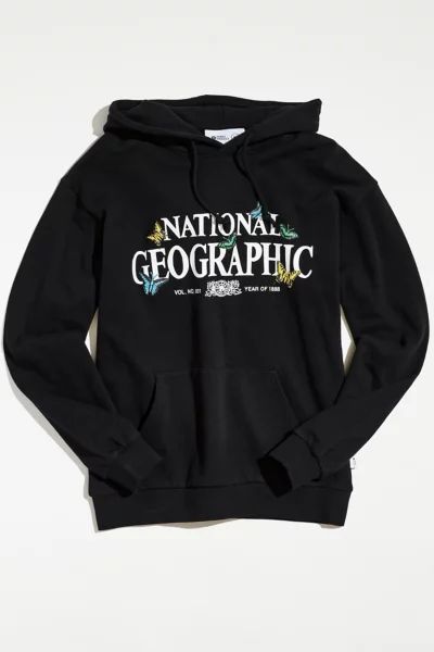 Parks Project X National Geographic Butterfly Hoodie Sweatshirt | Urban Outfitters (US and RoW)