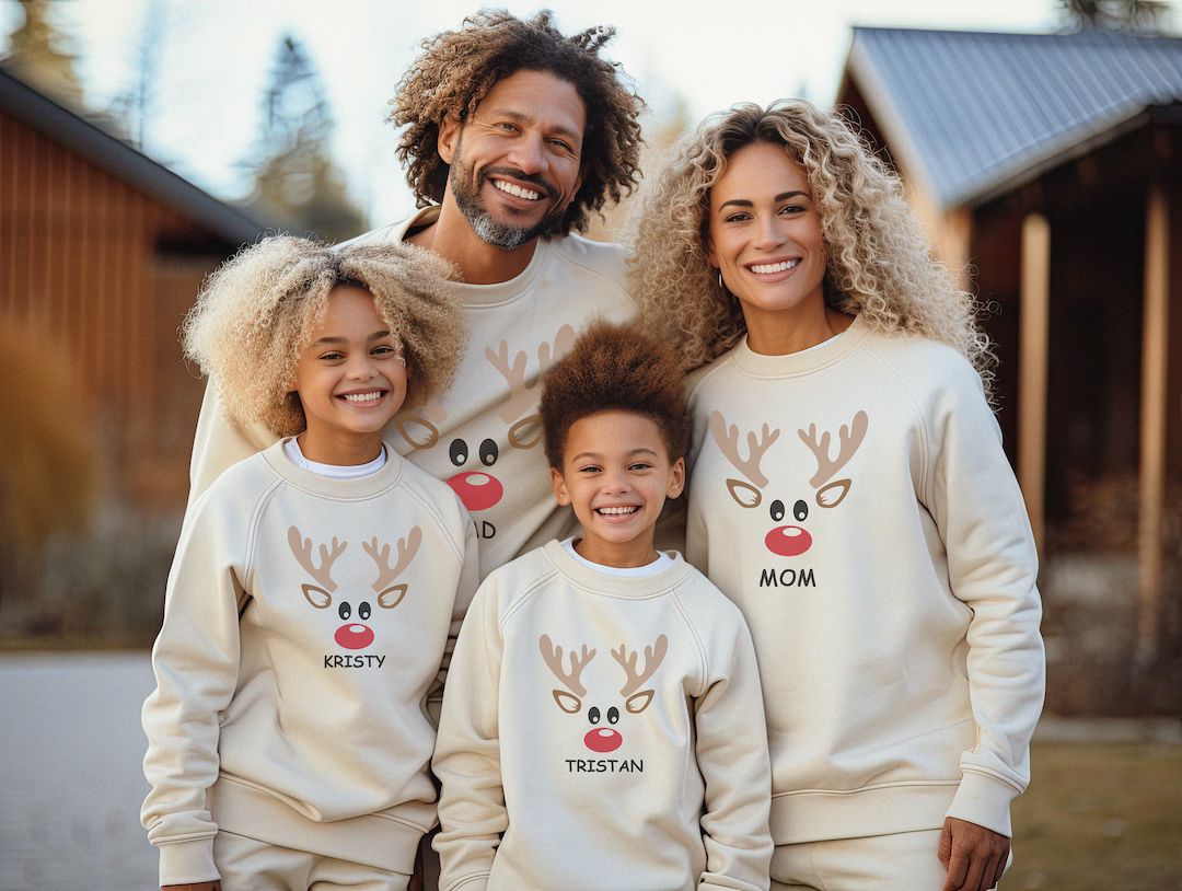 Matching Family Christmas Outfit Family Christmas - Etsy Slovakia | Etsy (EU)
