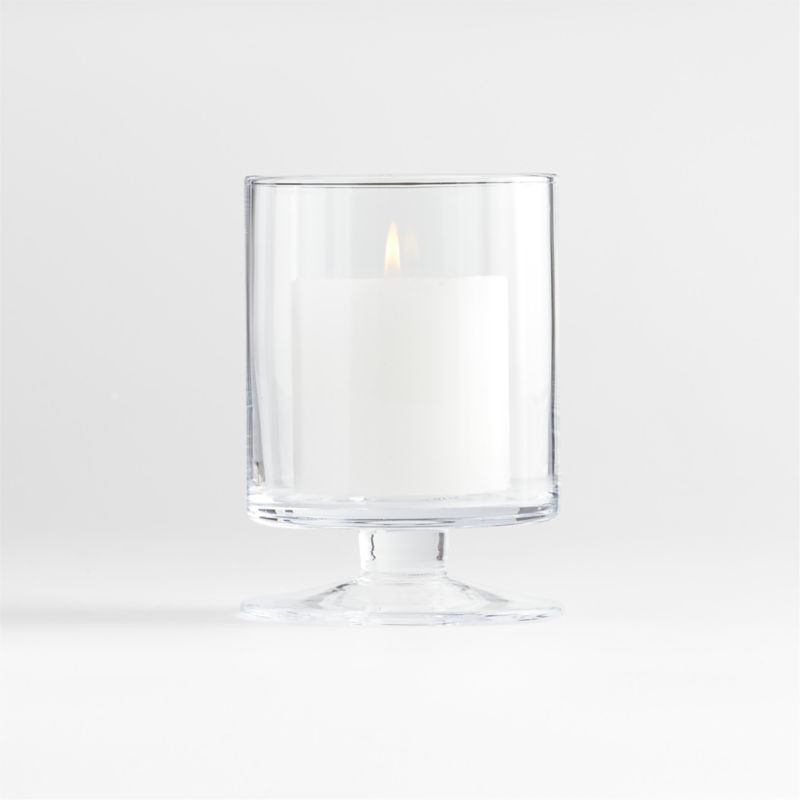 London Mini Hurricane Candle Holder 6" + Reviews | Crate & Barrel | Crate & Barrel
